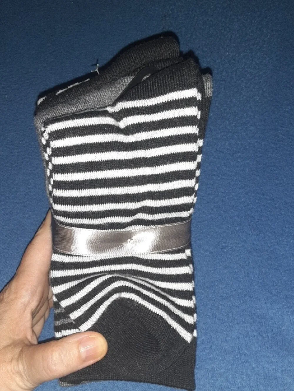 Mixit Black & Gray Patterned Athletic Crew Socks - Multi Pair